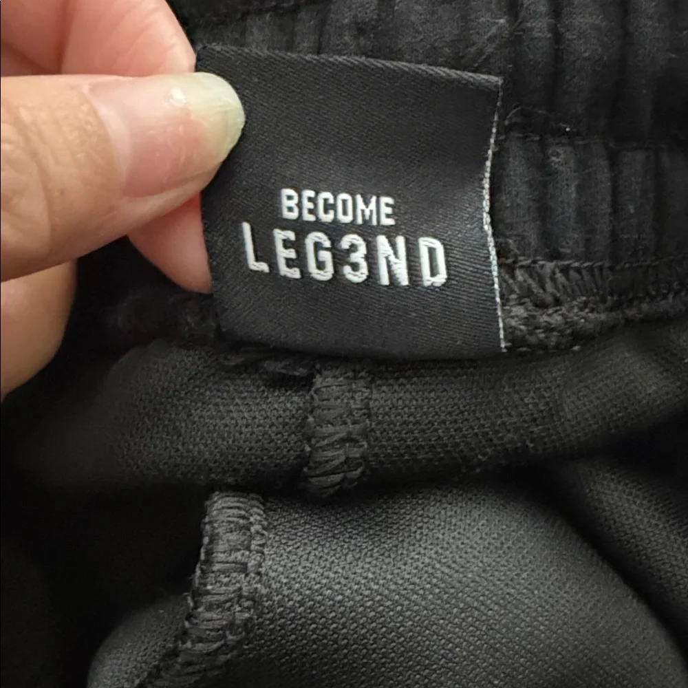 Legend Men's Black Jogger Sweatpants size L